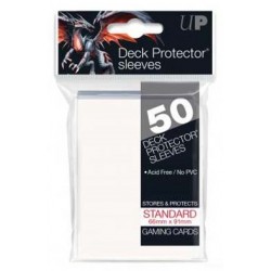 Ultra Pro Standard Card Sleeves White Standard (50ct)